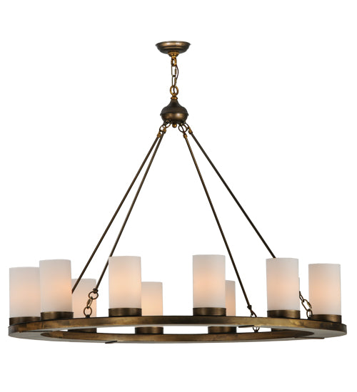 48"W Loxley 12 Lt Chandelier