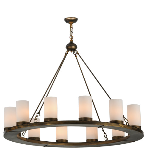 48"W Loxley 12 Lt Chandelier