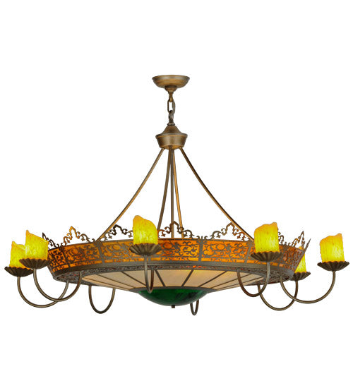 47"W Stanley 8 Arm Chandelier