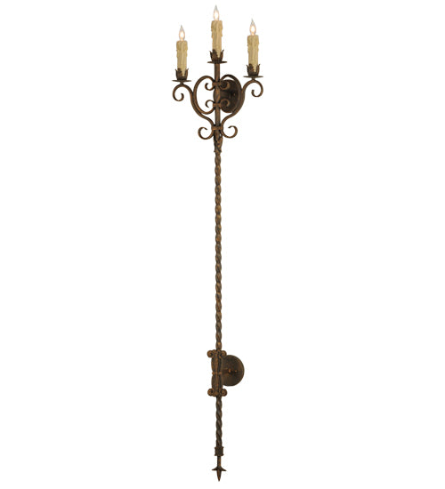 16" Wide Palmira 3 Lt Wall Sconce