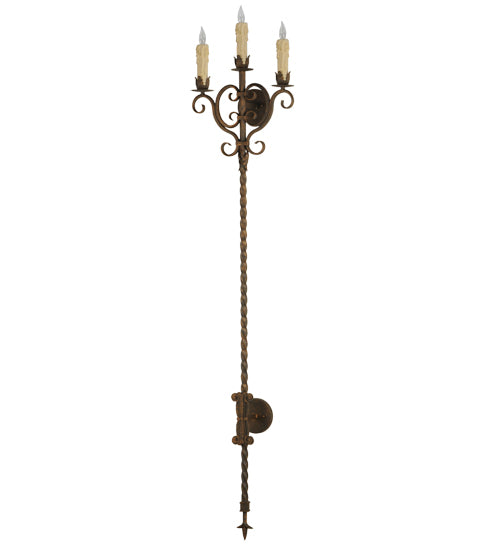 16" Wide Palmira 3 Lt Wall Sconce