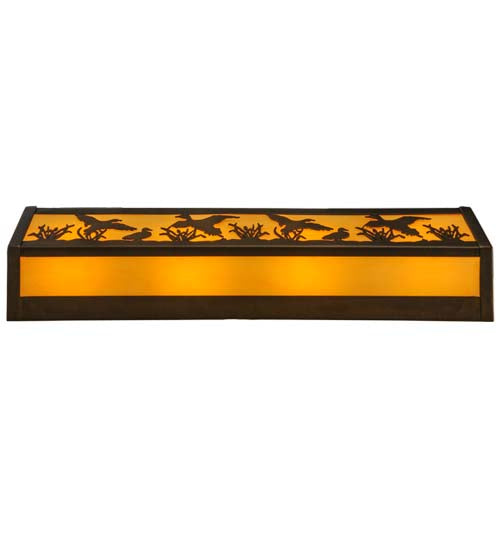 24"W Ducks In Flight Vanity Light