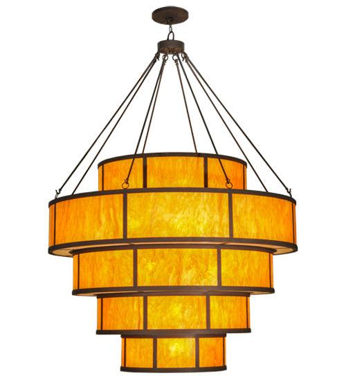 74"W Jayne 5 Tier LED Pendant