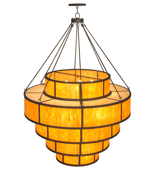 74"W Jayne 5 Tier LED Pendant