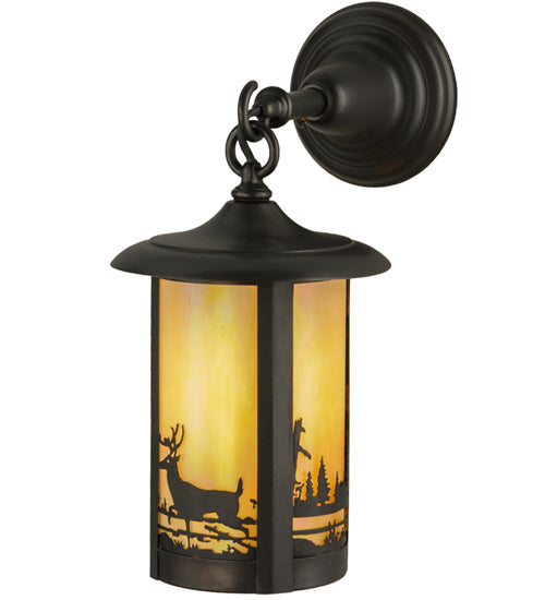 7.5"W Fulton Deer Creek Hanging Wall Sconce