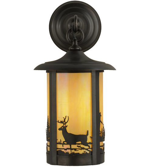 7.5"W Fulton Deer Creek Hanging Wall Sconce