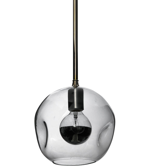 8.5"W Deformado Globe Mini Pendant