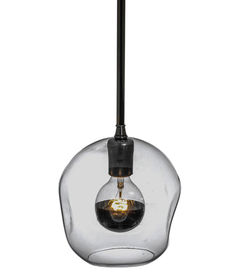 8.5"W Deformado Globe Mini Pendant