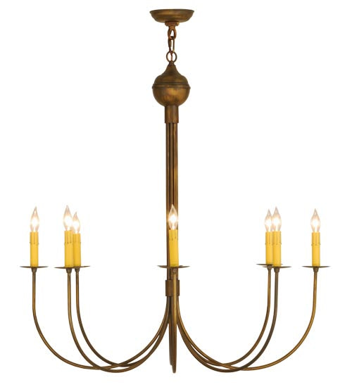 36"W Cheal 8 Lt Chandelier