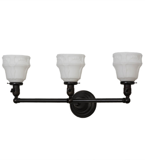 26"W Revival Garland 3 Lt Vanity Light