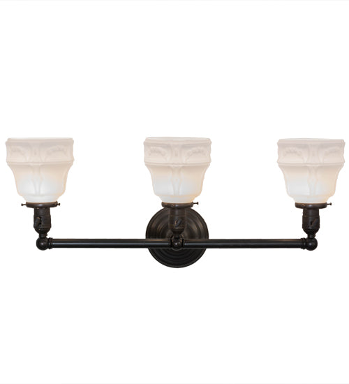 26"W Revival Garland 3 Lt Vanity Light