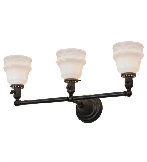 26"W Revival Garland 3 Lt Vanity Light