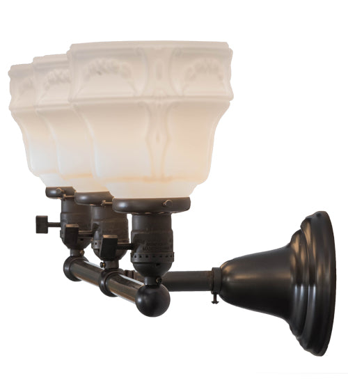 26"W Revival Garland 3 Lt Vanity Light