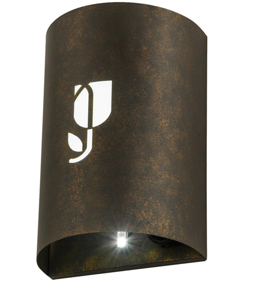 8" Wide Country Inn LED Wall Sconce