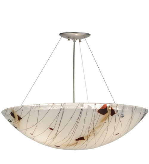 24"W Metro Fusion Ramoscelli Inverted Pendant