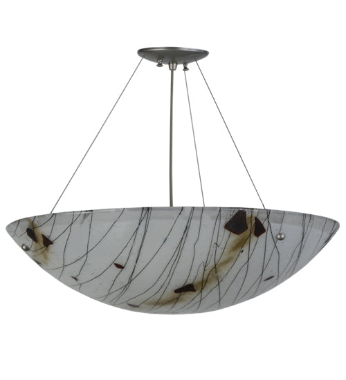 24"W Metro Fusion Ramoscelli Inverted Pendant