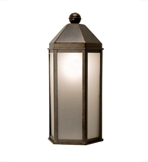 9" Wide Plaza Lantern Wall Sconce