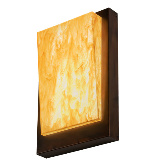 12" Wide Manitowac Wall Sconce