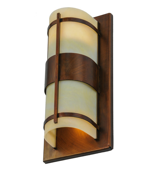 6" Wide Manitowac Wall Sconce