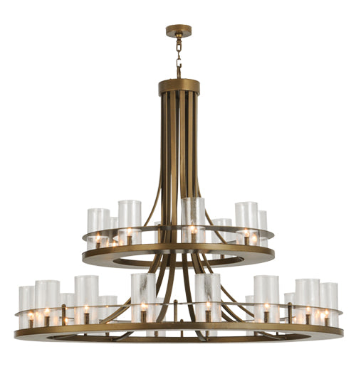 60"W Arion 24 Lt Two Tier Pendant