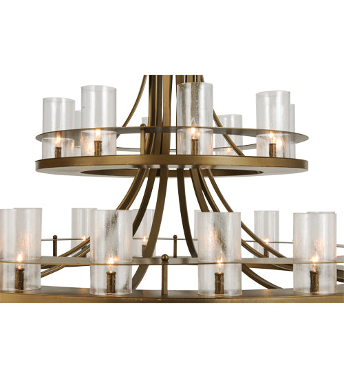 60"W Arion 24 Lt Two Tier Pendant