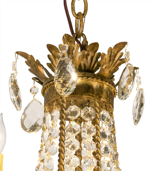 26"W Antonia 6 Lt Chandelier