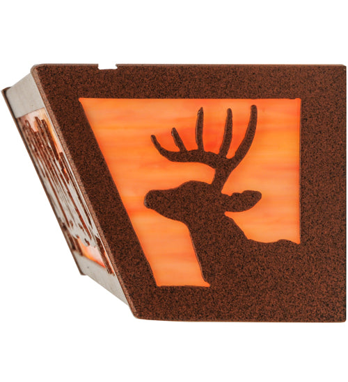 20" Wide Deer At Lake Vanity Light