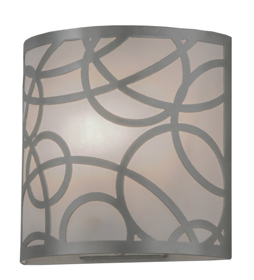 10"W Fizz Deco Wall Sconce