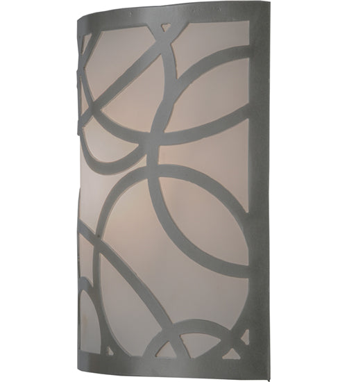 10"W Fizz Deco Wall Sconce