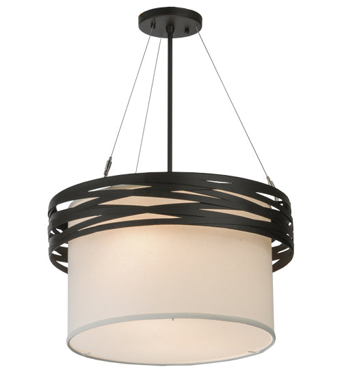 18" Wide Cilindro Complex Pendant