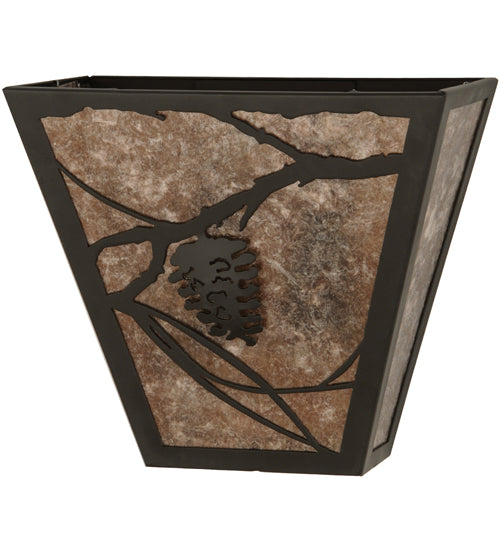 13"W Whispering Pines Wall Sconce