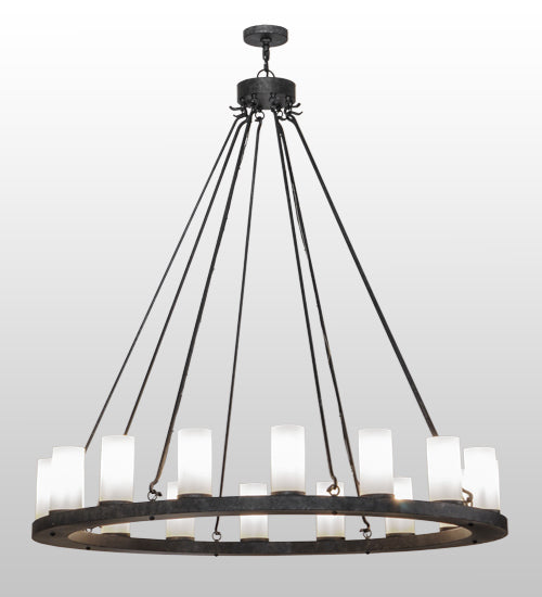 60" Wide Loxley 16 Light Chandelier