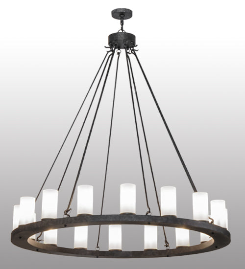 60" Wide Loxley 16 Light Chandelier