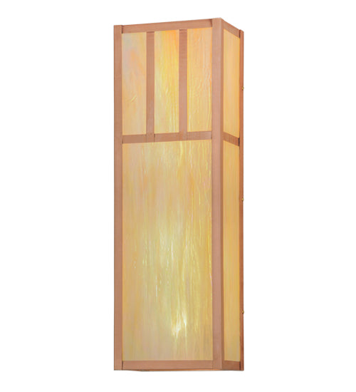 10"W Double Bar Mission Wall Sconce