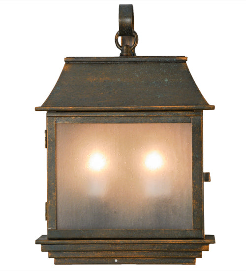 10" Wide Bastille Lantern Wall Sconce