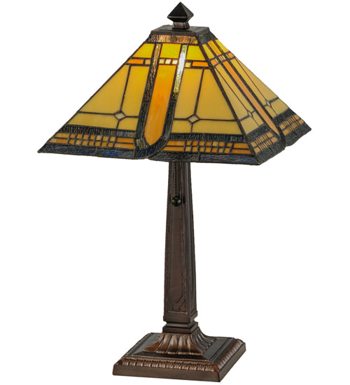 21"H Sierra Prairie Mission Table Lamp