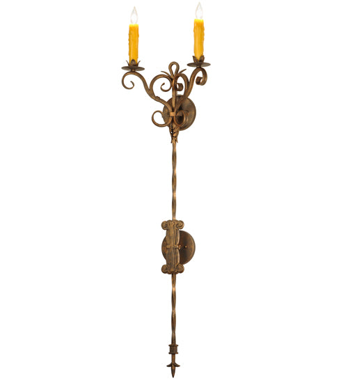 13"W Palmira 2 Lt Wall Sconce