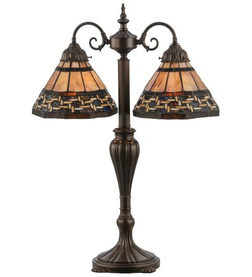 28" High Ilona 2 Light Table Lamp