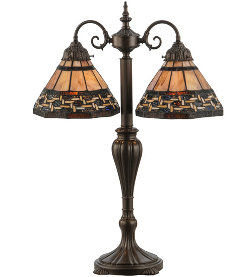 28" High Ilona 2 Light Table Lamp