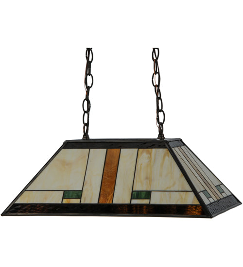 21"L Manhattan Oblong Pendant