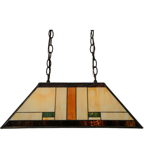 21"L Manhattan Oblong Pendant