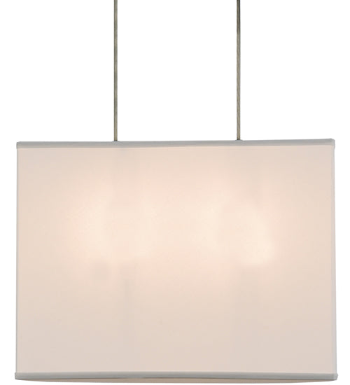 20"L Quadrato Oblong Pendant