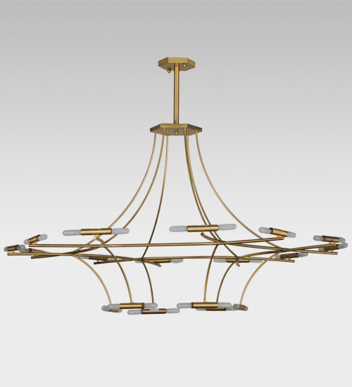 87"W Ison 36 Lt Chandelier