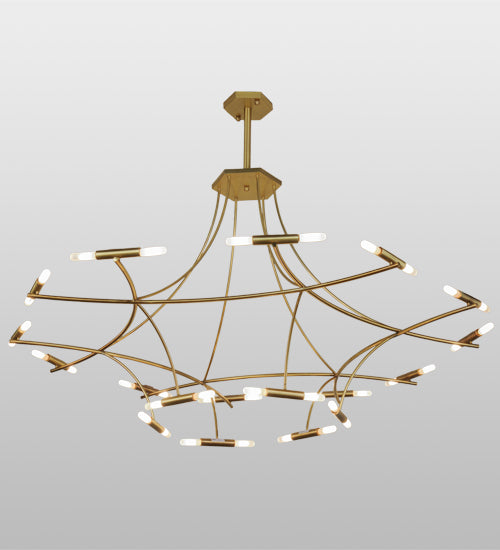 87"W Ison 36 Lt Chandelier