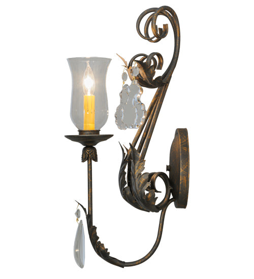 9"W French Elegance Wall Sconce