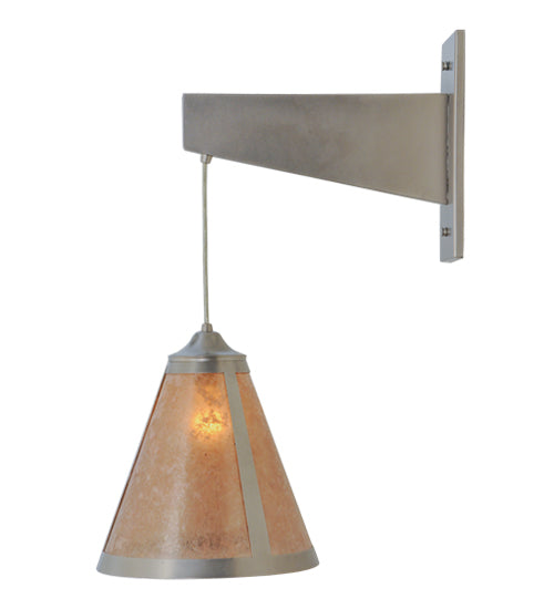 12"W Mission Cantilever Wall Sconce