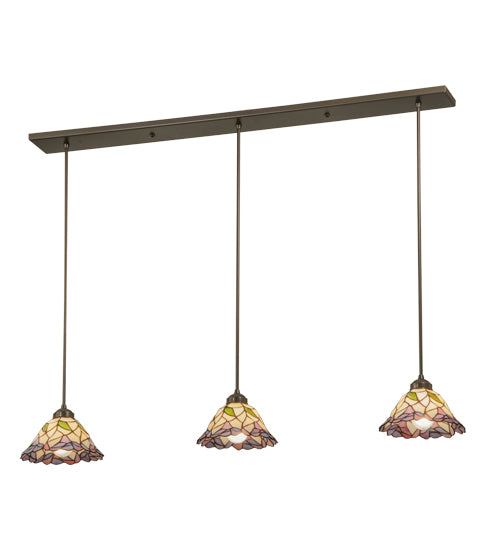 50"L Daffodil Bell 3 Lt Island Pendant