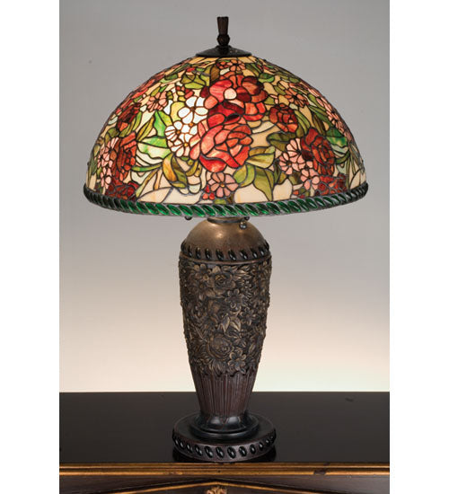 30"H Romance Rose Table Lamp