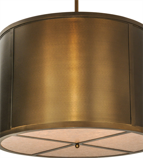 36" Wide Cilindro Drum LED Pendant