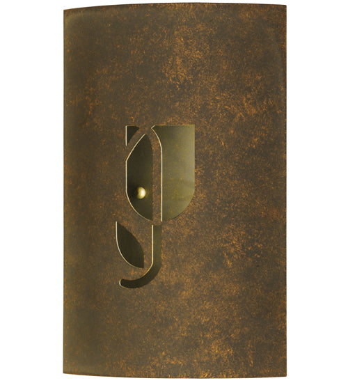 8" Wide Country Inn LED Wall Sconce